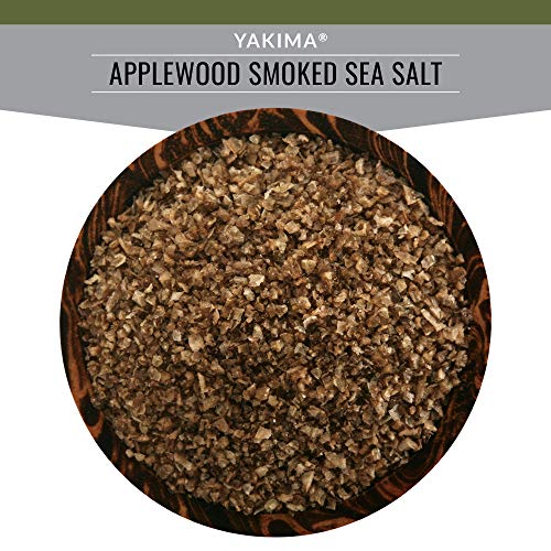 Yakima Applewood Smoked Sea Salt, Zip-Top Pouch, 3.0 Ounce