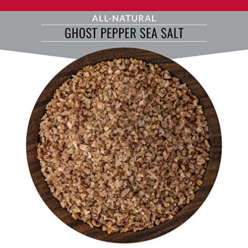 Fusion Naturally Flavored Ghost Pepper Sea Salt, Zip-Top Pouch, 4.0 Ounce