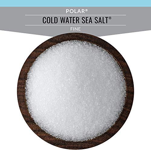 Polar Cold Water Sea Salt, Zip-Top Pouch, 4.0 Ounce