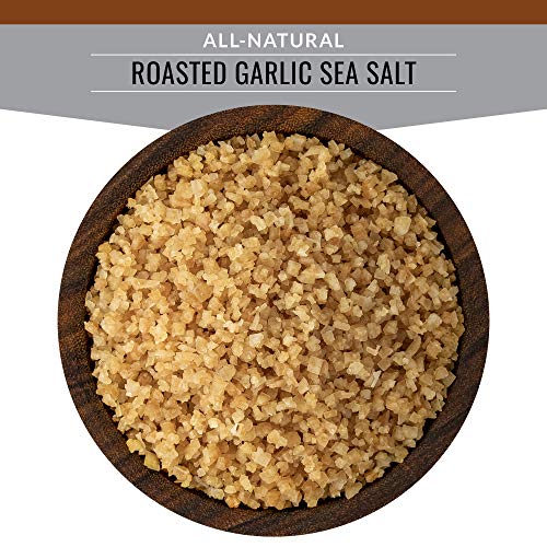 Fusion Naturally Flavored Roasted Garlic Sea Salt, Zip-Top Pouch, 3.5 Ounce