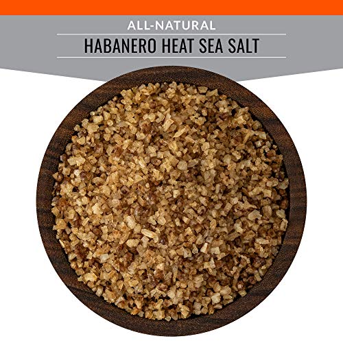 Fusion Naturally Flavored Habanero Heat Sea Salt, Zip-Top Pouch, 4.0 Ounce