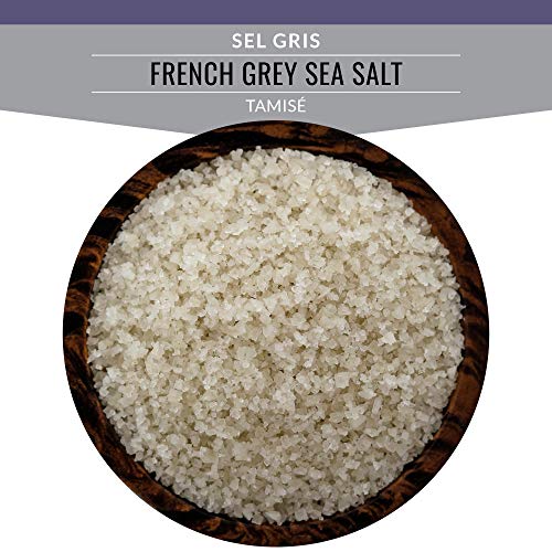 Celtic Sea Salt (Sel Gris), French Grey Sea Salt (16 oz / 1.0 lb) - Premium Hand-Harvested Gourmet Salts from Guérande, France